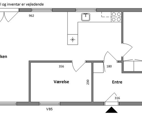 3 værelses hus i Thisted