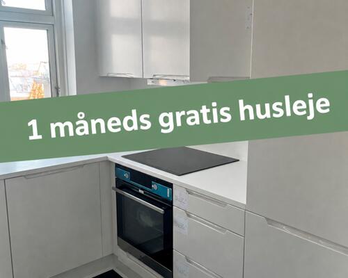 Stor og lys 4-værelses lejlighed med altan midt i Horsens - 1 måneds gratis leje