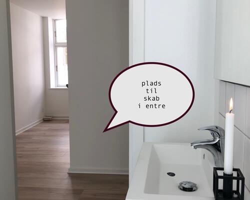 1 værelses lejlighed i Aabenraa
