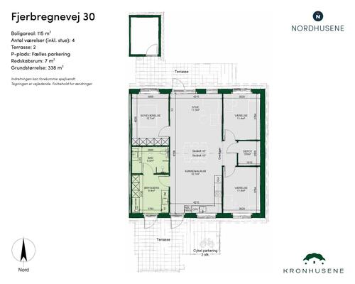3 værelses hus i Odense NV