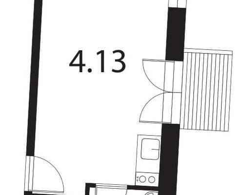 38 m2 værelse i København NV