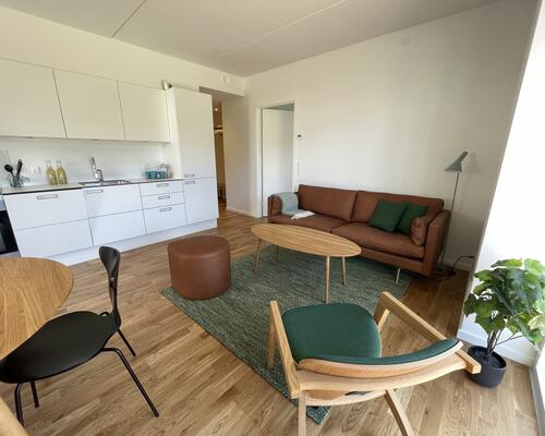 3-værelses lejlighed på 3. sal!