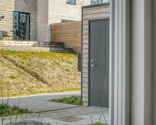 Dejligt familie-rækkehus i grønt område