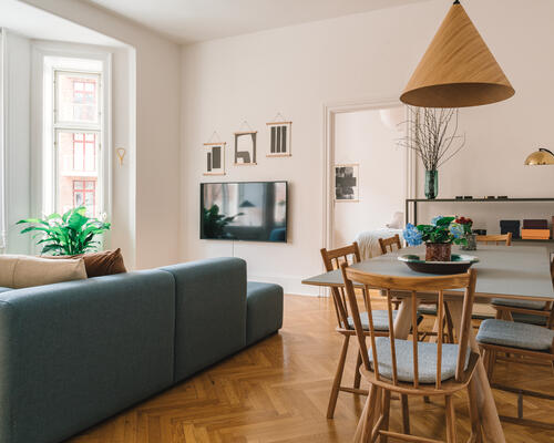 6 værelses lejlighed i København Ø