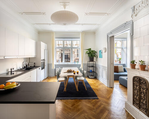 6 værelses lejlighed i København V