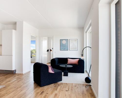 3 værelses lejlighed i København S