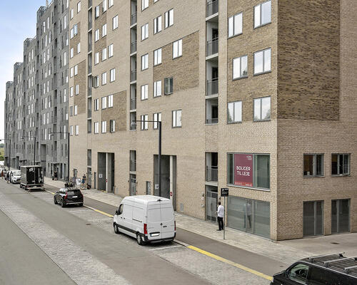 3 værelses med flot udsigt udover fælleden