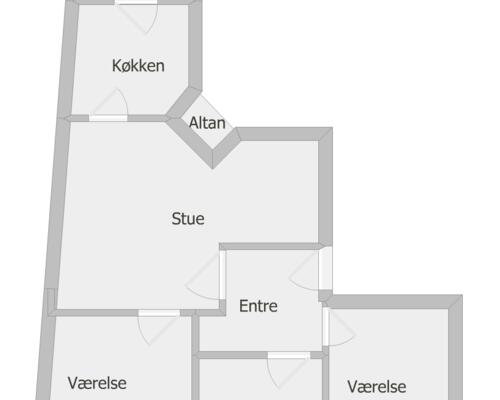 4 værelses lejlighed i Viborg