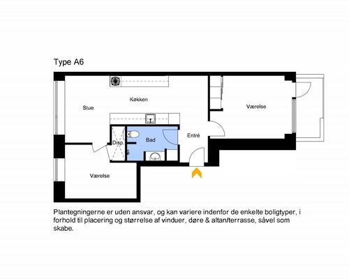 3 værelses lejlighed i Åbyhøj