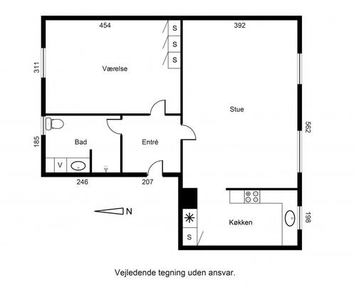 76 m2 værelse i Esbjerg