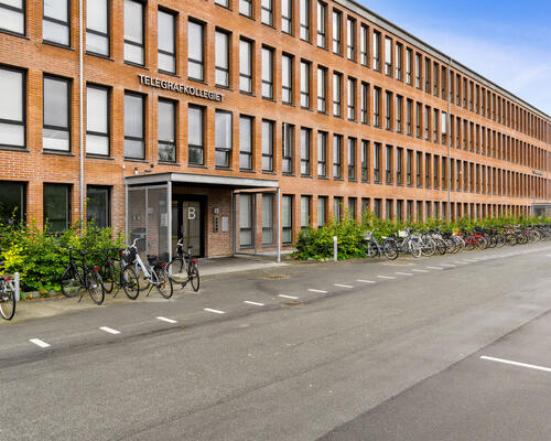 Studiebolig med adgang til hjemmebio og fitness