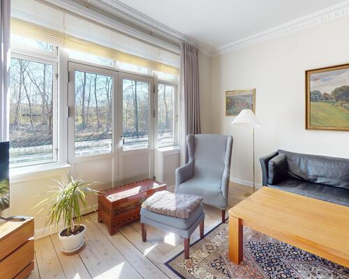 4 værelses lejlighed i Hellerup