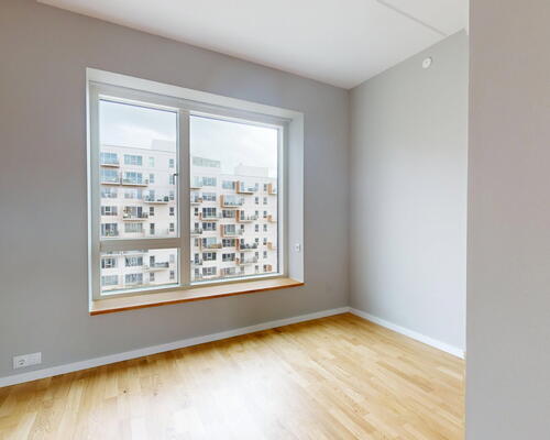 Stilren og kompakt bolig med moderne finish