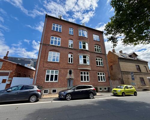 Indbydende lejlighed med charme i Vesterbro-kvarteret