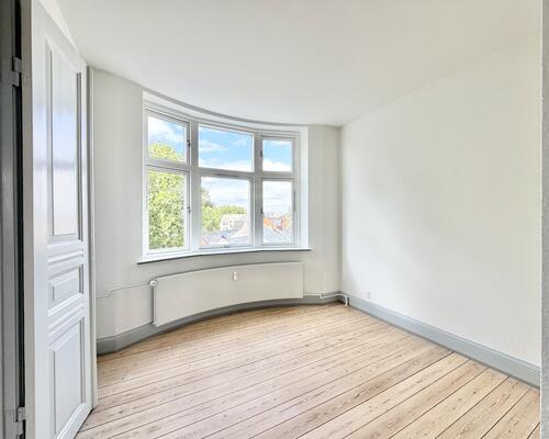Indbydende lejlighed med charme i Vesterbro-kvarteret