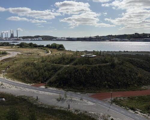 Penthouse med 40 m2 tagterrasse og udsigt over vandet og Aalborg – 4-værelses på 132 m2 med elevator og mulighed for parkering