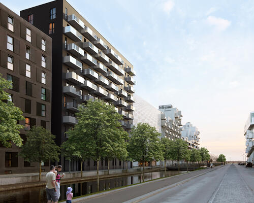Delevenlig 4-værelses lejlighed i Ørestad