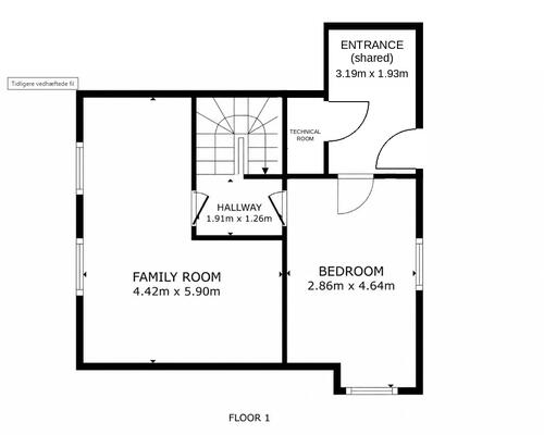 5 værelses hus i Frederiksberg