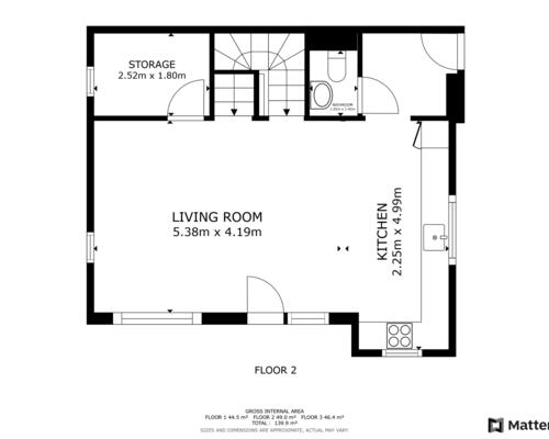 5 værelses hus i Frederiksberg
