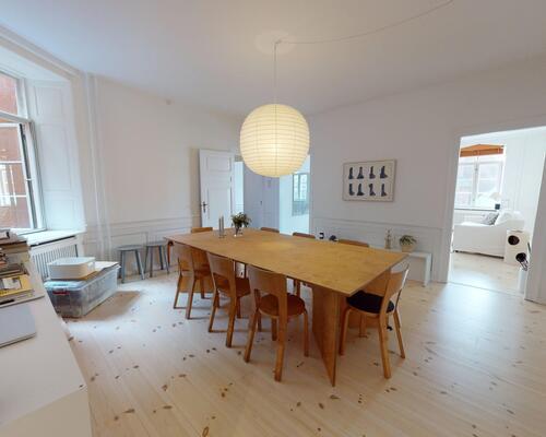 4 værelses lejlighed i København K