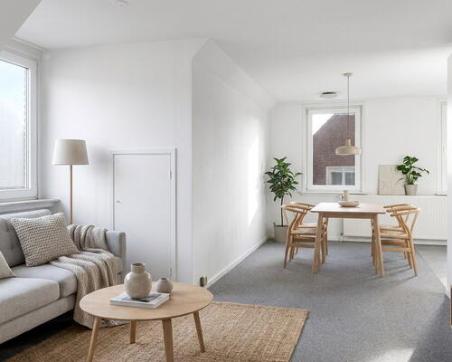 Funktionel 3-værelses lejlighed på 70 m2 – fleksibel indretning