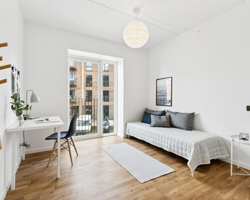 Moderne 4-værelses med stor altan og fællestagterrasse