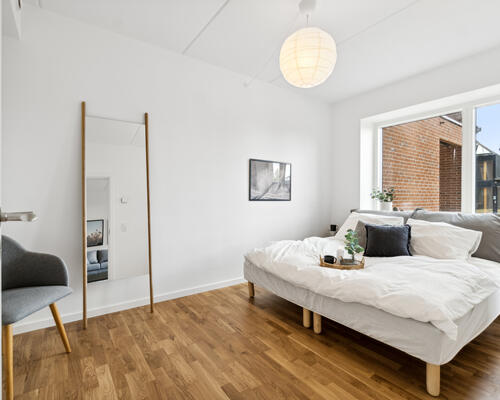 Moderne 4-værelses med stor altan og fællestagterrasse