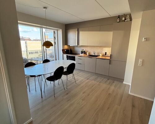 3-værelses på næstøverste etage i ZigZag Huset