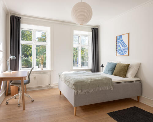 14 m2 værelse i København K