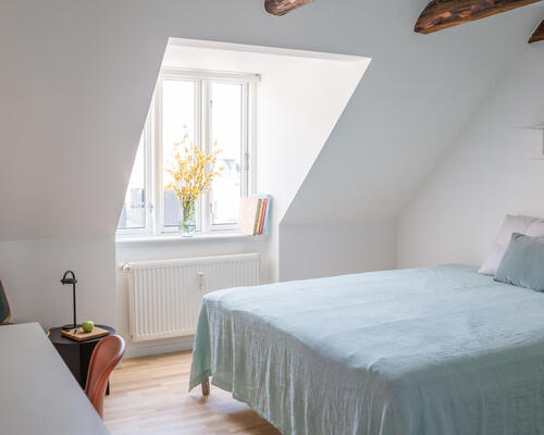 17 m2 værelse i København K