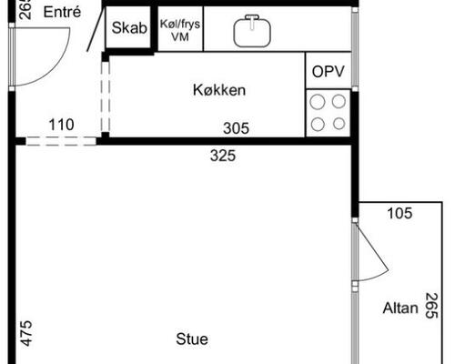 Lys 2-værelses med altan, elevator og parkering – husdyr tilladt, 54 m2