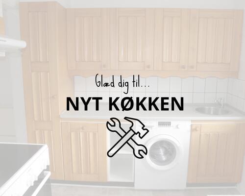Lys 3-værelses lejlighed med nyt køkken i Viborg Syd
