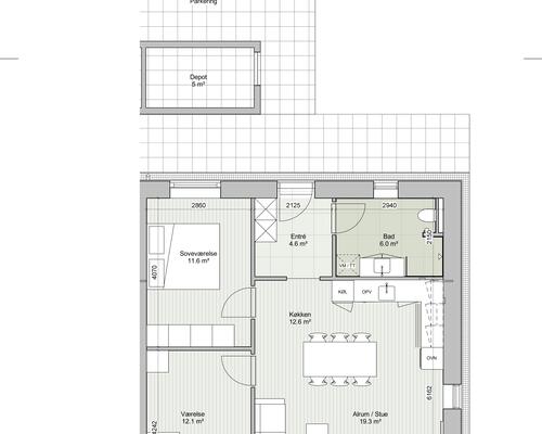 3 værelses hus i Vejen