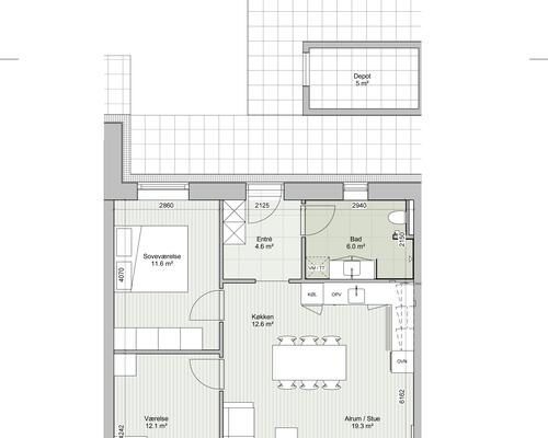 3 værelses hus i Vejen