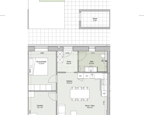 3 værelses hus i Vejen