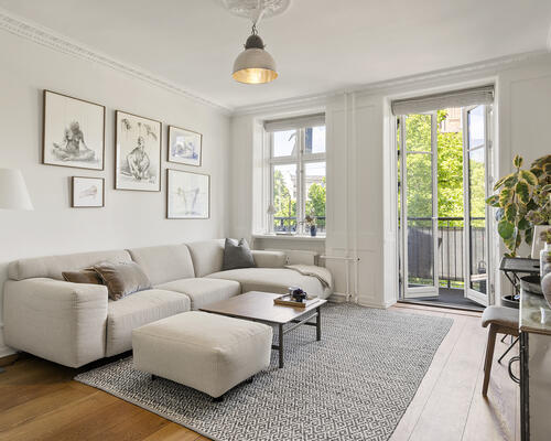 3 værelses lejlighed i København N
