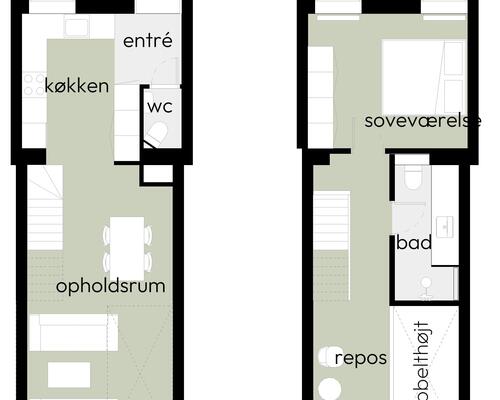 4 værelses hus i Horsens