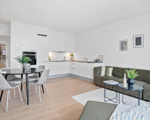 3 vær med terrasse