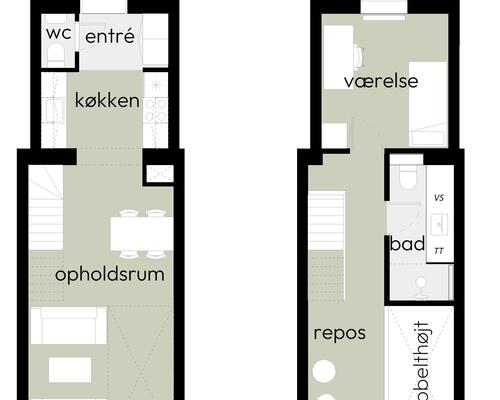 4 værelses hus i Horsens
