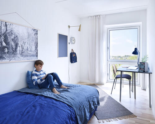 Rummelig 3 værelses med dejligt lysindfald