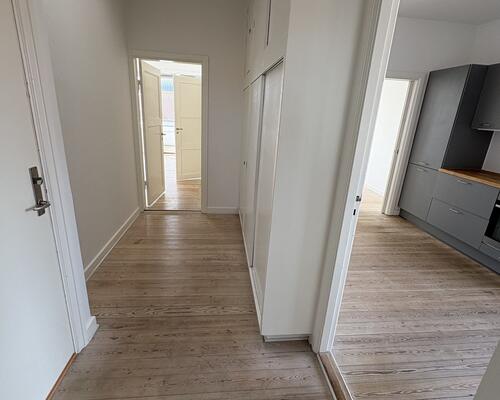Flot delevenlig 3. værelses lejlighed i Vejle centrum.