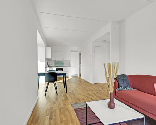 2 værelses lejlighed på 62 m²