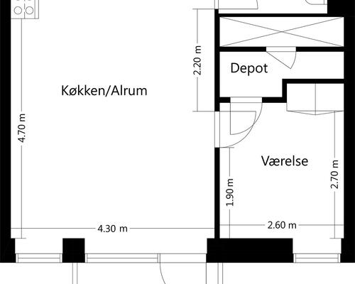2 værelses lejlighed i Ballerup