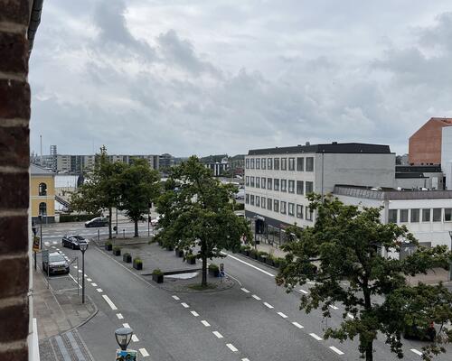 Istandsat værelse midt i Nyborg