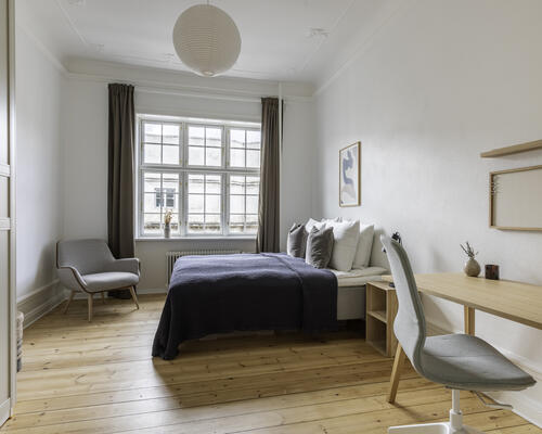 15 m2 værelse i København V