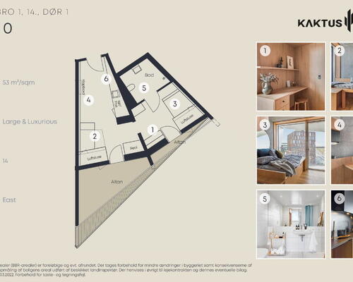 2 værelses lejlighed i København V