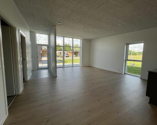 4 værelses rækkehus I gavl