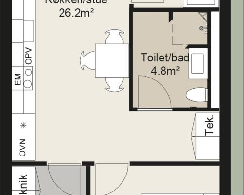 3 værelses hus i Silkeborg