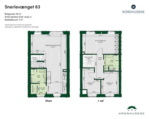 4 værelses hus i Ringsted