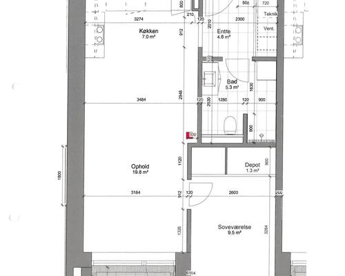 2 værelses lejlighed i Fanø